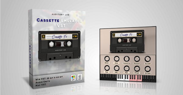 Tape cassette vst. Cassette VST. Waves Cassette VST