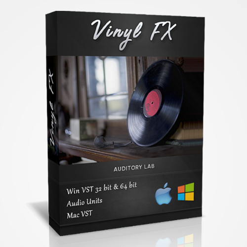 Vinyl FX VST plugin with vintage turntable emulation and lo-fi crackle dust effects